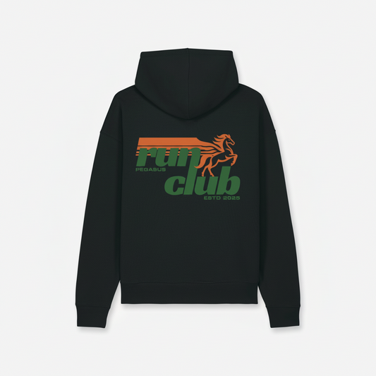 Run Club Hoodie - Black